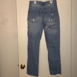 Rue21 high rise mom jeans, medium wash, size 6